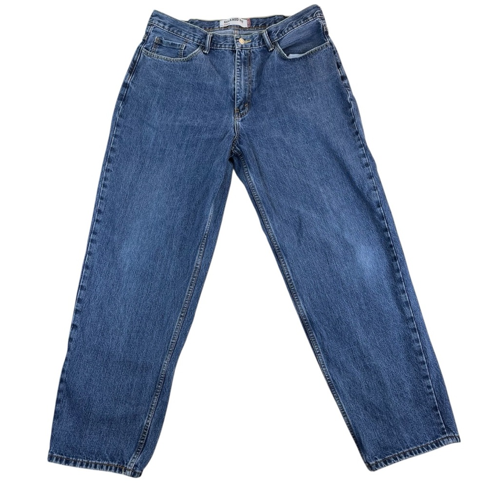 Levis 550 Relaxed Fit Jeans Mens 38x32 Straight Leg Blue
